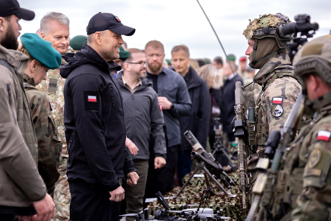 Prezydenci Polski i Litwy obserwowali ćwiczenia NATO „Brave Griffin 26–II”