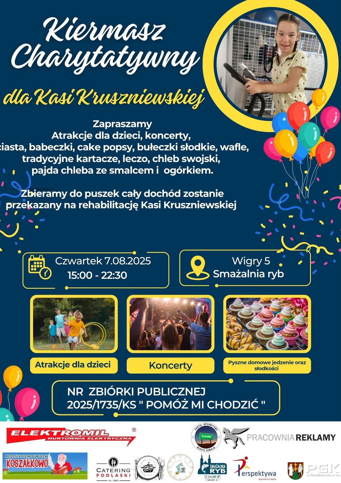 💛 Kiermasz charytatywny dla Kasi Kruszniewskiej – pomagamy z sercem i smakiem!