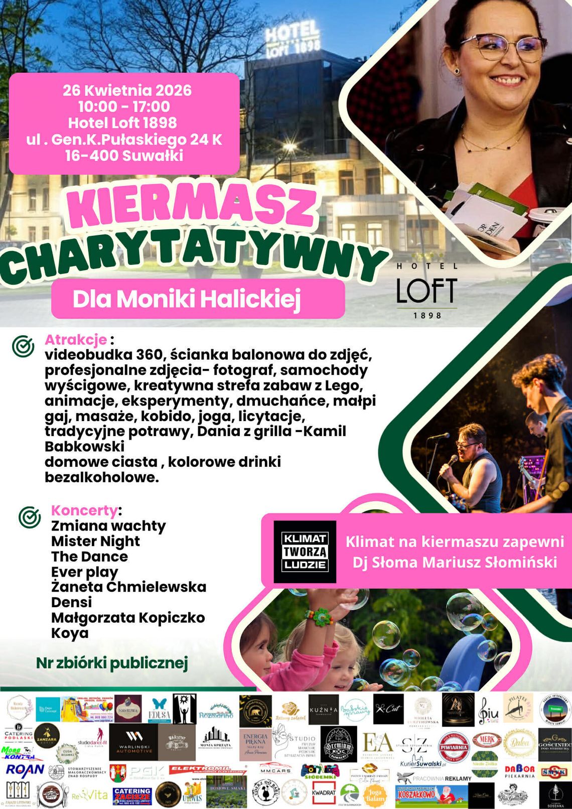 💛 Kiermasz Charytatywny dla Moniki Halickiej w Suwałkach