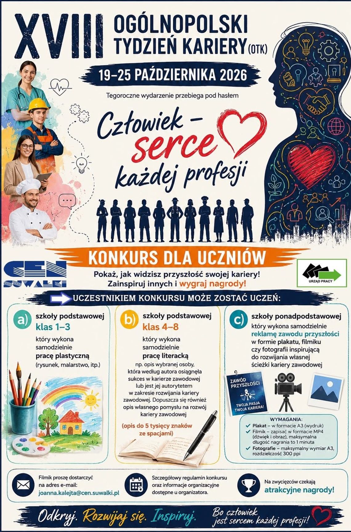 Konkurs dla uczniów. Pokaż swoją wizję przyszłości zawodowej Konkurs dla uczniów. Pokaż swoją wizję przyszłości zawodowej