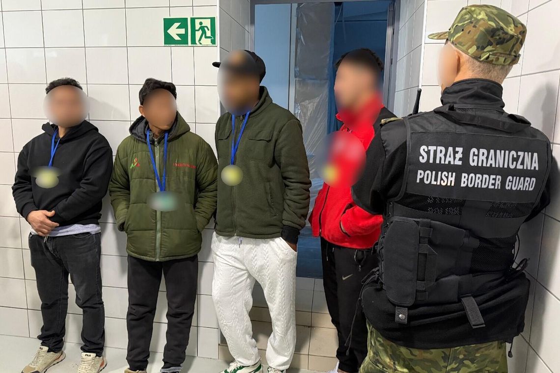 Kontrola Straży Granicznej w powiecie łomżyńskim. Zatrzymano 32 cudzoziemców