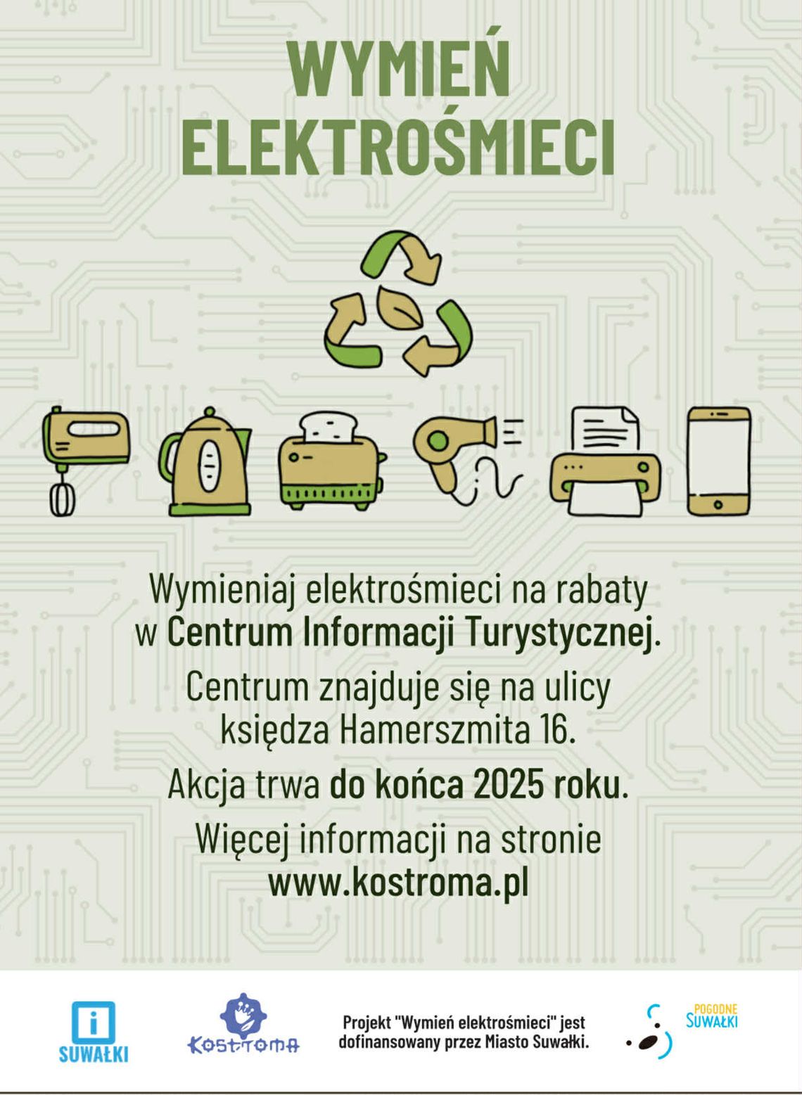 KOSTROMA ponownie prowadzi zbiórkę baterii i elektrośmieci w Centrum Informacji Turystycznej KOSTROMA ponownie prowadzi zbiórkę baterii i elektrośmieci w Centrum Informacji Turystycznej