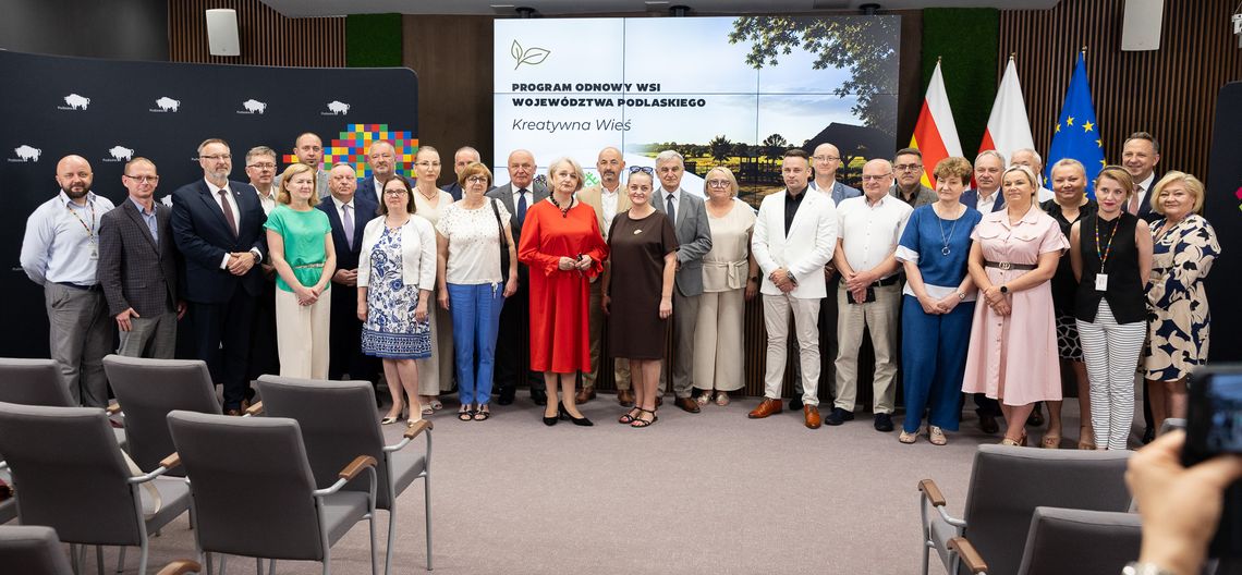 Kreatywna wieś wspiera podlaskie sołectwa. Kolejne umowy na rozwój lokalnych przestrzeni Kreatywna wieś wspiera podlaskie sołectwa. Kolejne umowy na rozwój lokalnych przestrzeni
