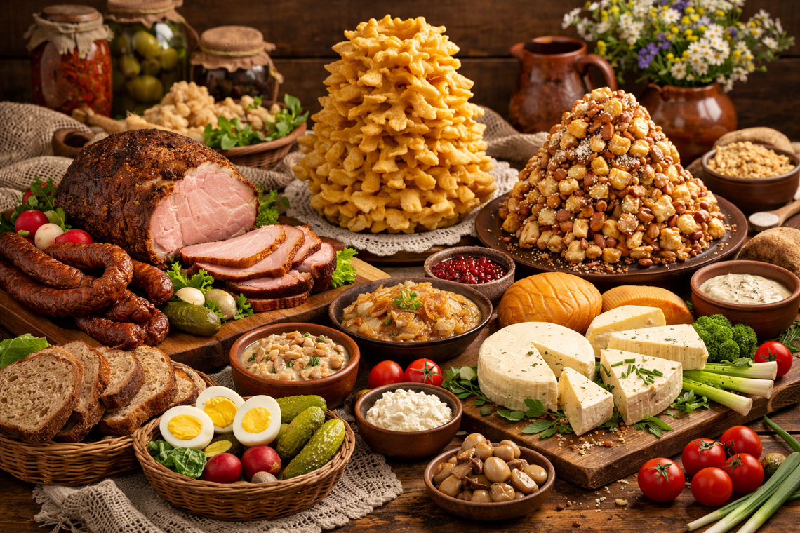 Kuchnia podlaska - tradycyjne potrawy i słodkości regionu podlaskie stoły świąteczne