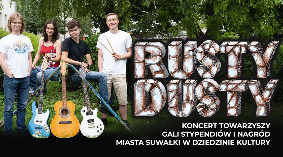 Kultura na czerwonym dywanie 🎭 Gala stypendiów w SOK i koncert RUSTY DUSTY