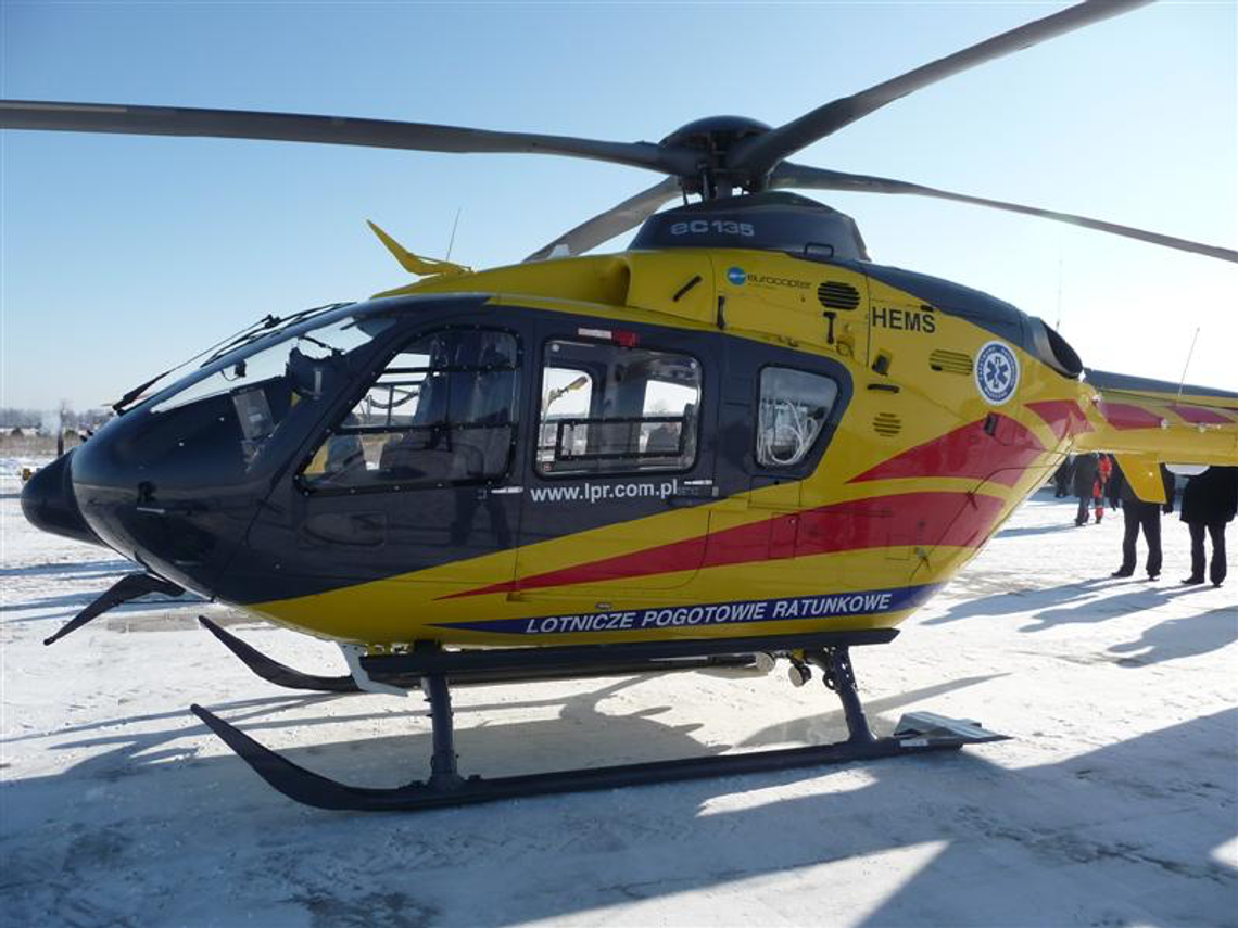 Lądowisko przy SOR w Suwałkach przechodzi gruntowną modernizację