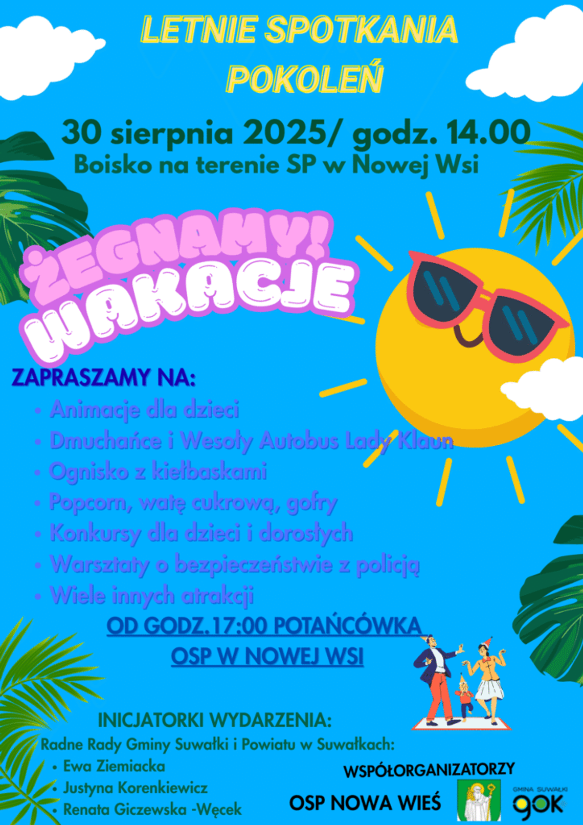 🎉 Letnie Spotkania Pokoleń w Nowej Wsi – atrakcje dla całej rodziny!