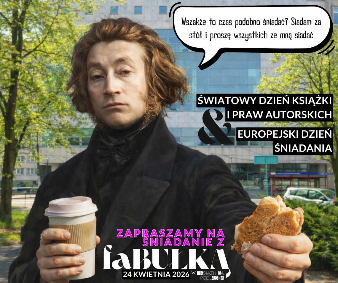 Literackie śniadanie wraca do Książnicy Podlaskiej