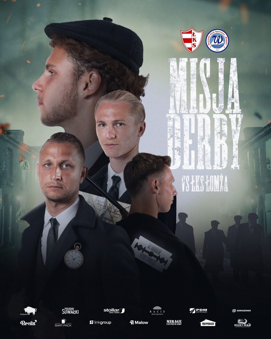 ⚽ ŁKS Łomża – Wigry Suwałki 🔵⚪ Derby z ambicjami i rachunkami do wyrównania ⚽ ŁKS Łomża – Wigry Suwałki 🔵⚪ Derby z ambicjami i rachunkami do wyrównania