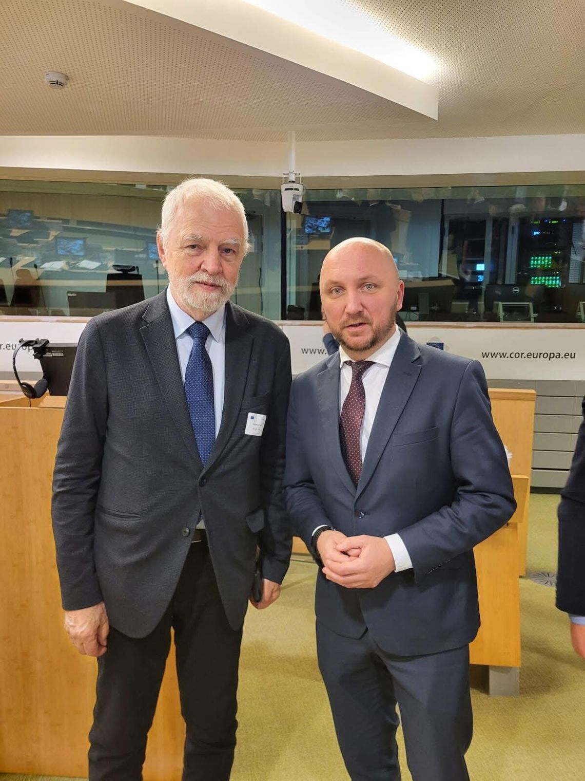 Marszałek Łukasz Prokorym na posiedzeniu Europejskiego Komitetu Regionów