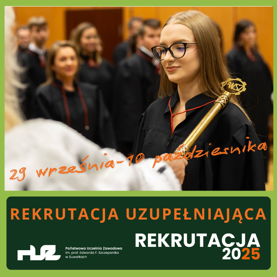 🎓 Masz jeszcze szansę! Rekrutacja uzupełniająca w PUZ w Suwałkach trwa do 10 października 🎓 Masz jeszcze szansę! Rekrutacja uzupełniająca w PUZ w Suwałkach trwa do 10 października