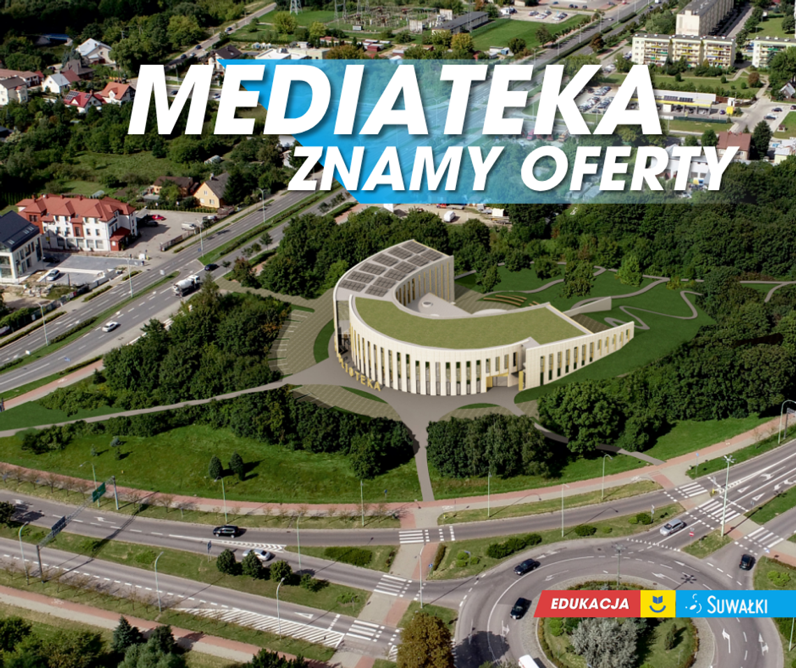 Mediateka w Suwałkach coraz bliżej! Znamy oferty na budowę