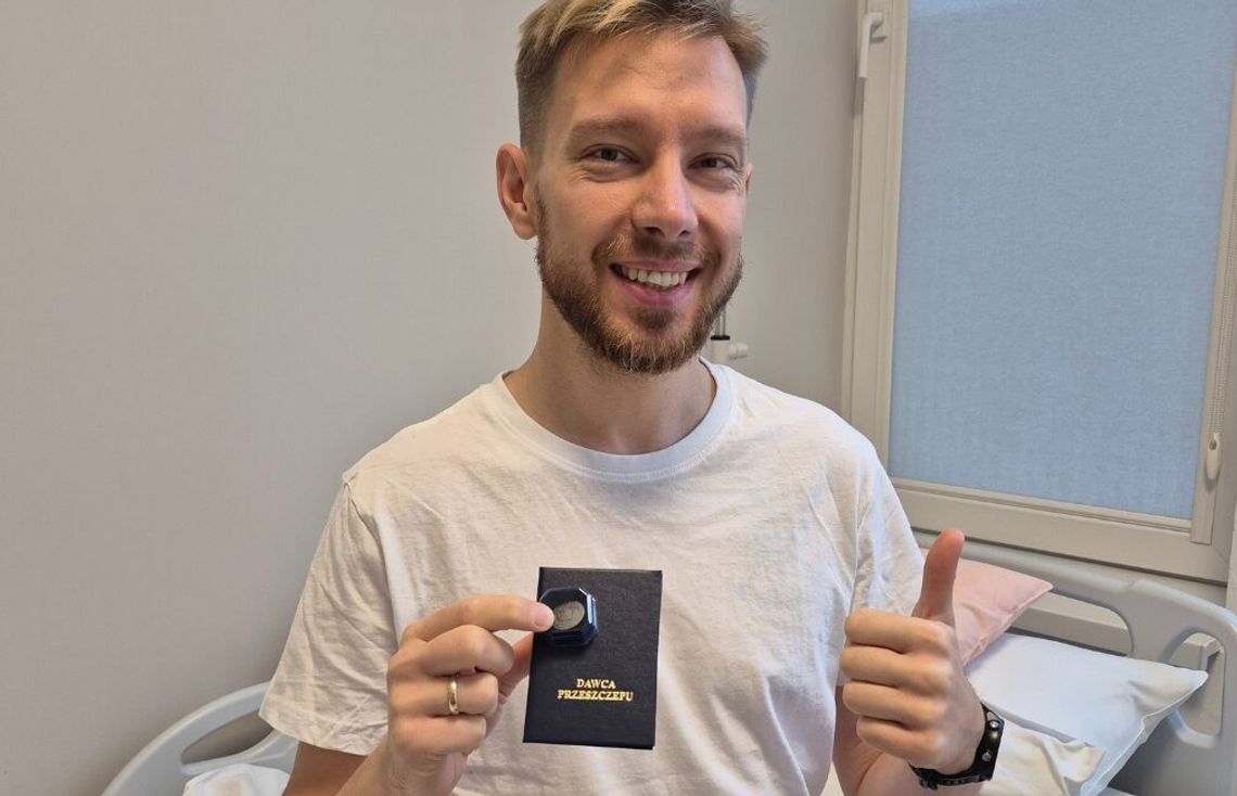 💖 Michał Żukowski z Suwałk – po 15 latach pomógł uratować życie! 💖 Michał Żukowski z Suwałk – po 15 latach pomógł uratować życie!