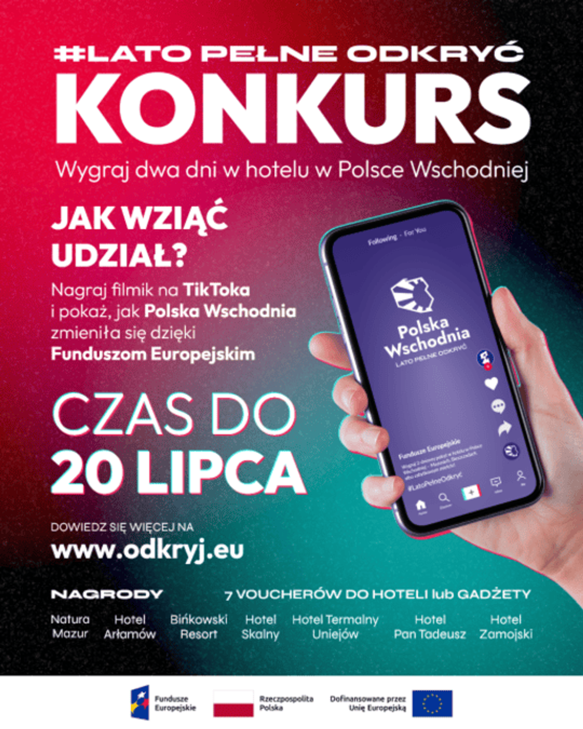 Ministerstwo zaprasza do odkrywania Polski Wschodniej – konkurs z nagrodami na TikToku!