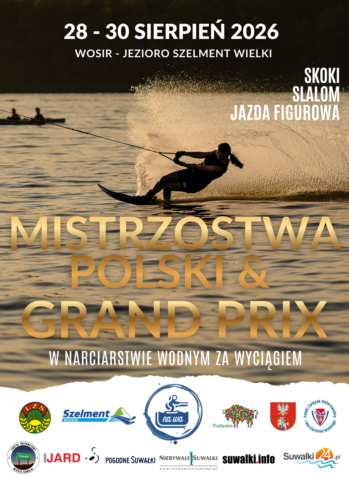 Mistrzostwa Polski w narciarstwie wodnym za wyciągiem w Szelmencie Mistrzostwa Polski w narciarstwie wodnym za wyciągiem w Szelmencie