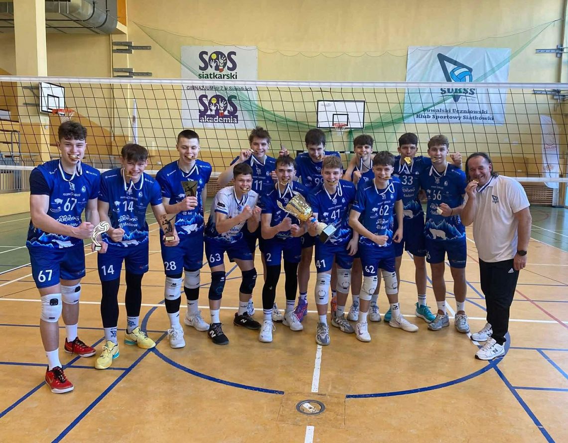 Mistrzostwo województwa kadetów dla SUKSS Suwałki. Dominacja od pierwszego meczu