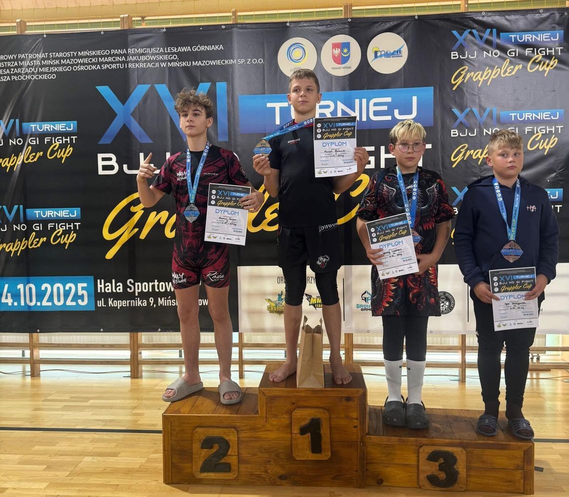 🥋 Mocny występ zawodników Berserker’s Team Junior – Suwałki na Grappler Cup w Mińsku Mazowieckim 🥋 Mocny występ zawodników Berserker’s Team Junior – Suwałki na Grappler Cup w Mińsku Mazowieckim