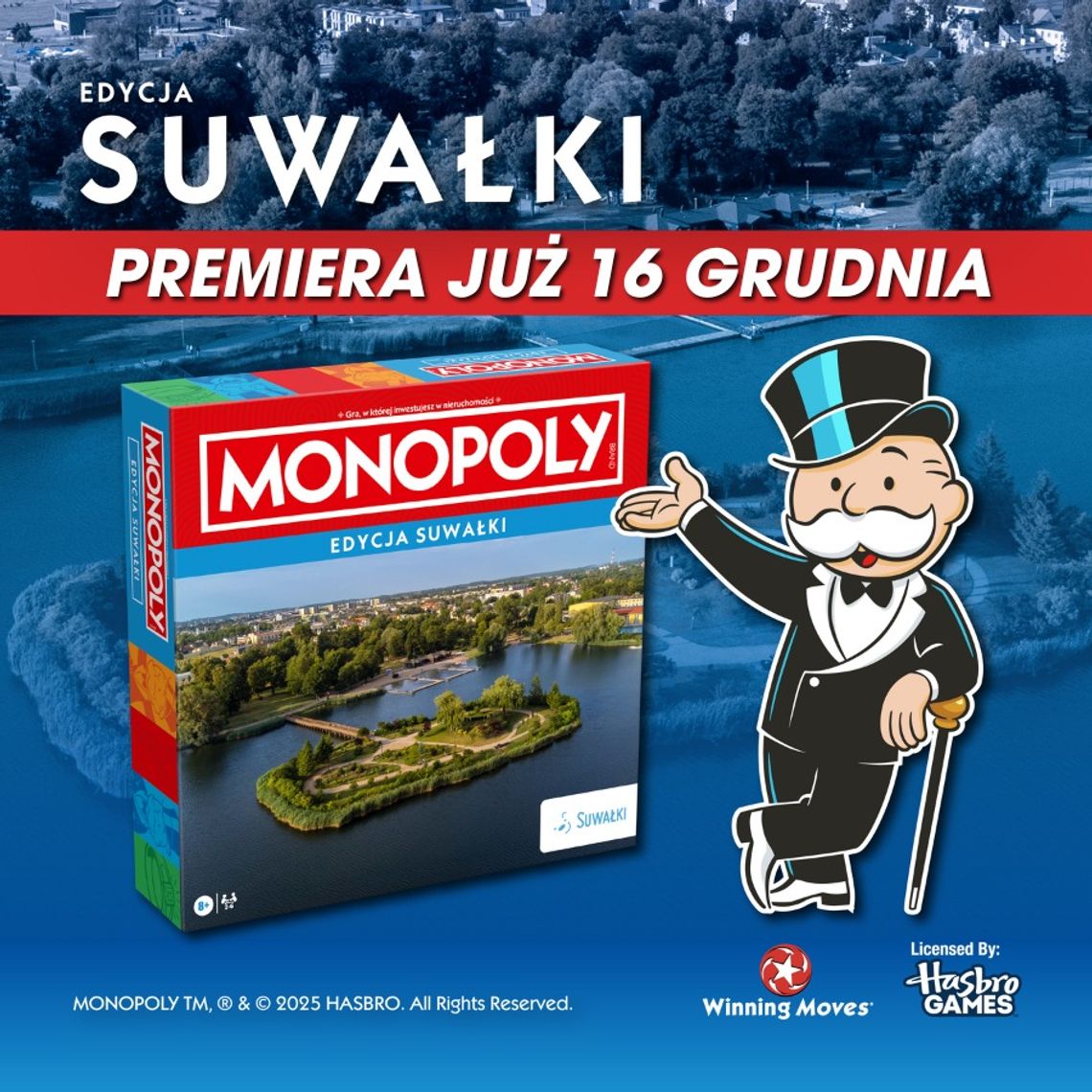 Monopoly: Edycja Suwałki już 16 grudnia Monopoly: Edycja Suwałki już 16 grudnia