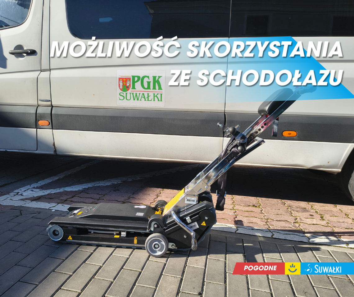 Możliwość korzystania ze schodołazu w Suwałkach – ważna informacja dla mieszkańców