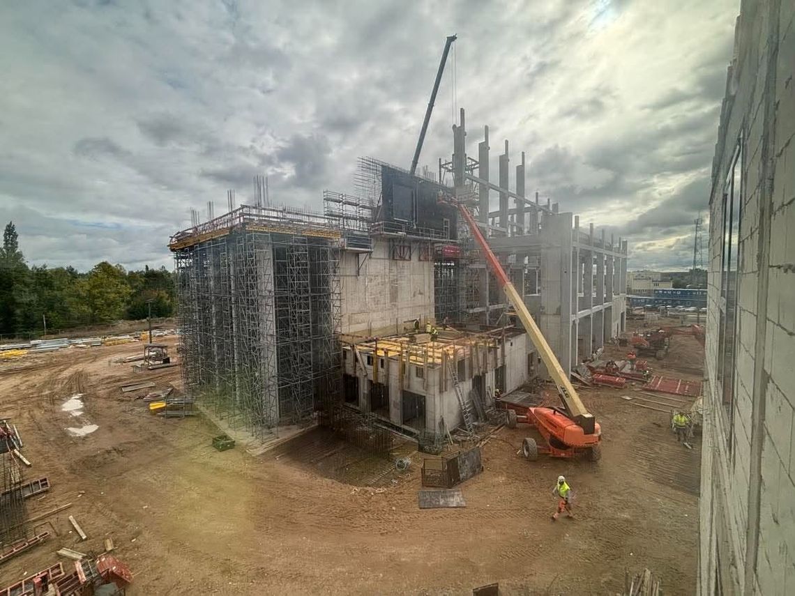 Na budowie ITPO przy Przemysłowej robi się coraz goręcej. Powstaje instalacja dla Suwałk Na budowie ITPO przy Przemysłowej robi się coraz goręcej. Powstaje instalacja dla Suwałk