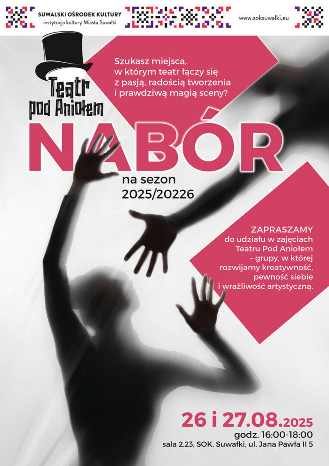 🎭 Nabór do Teatru pod Aniołem – dołącz do zespołu! 🌟