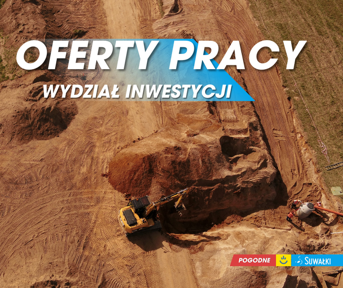 📰 Nabór do Wydziału Inwestycji – dwa stanowiska inspektora 🏗️💡
