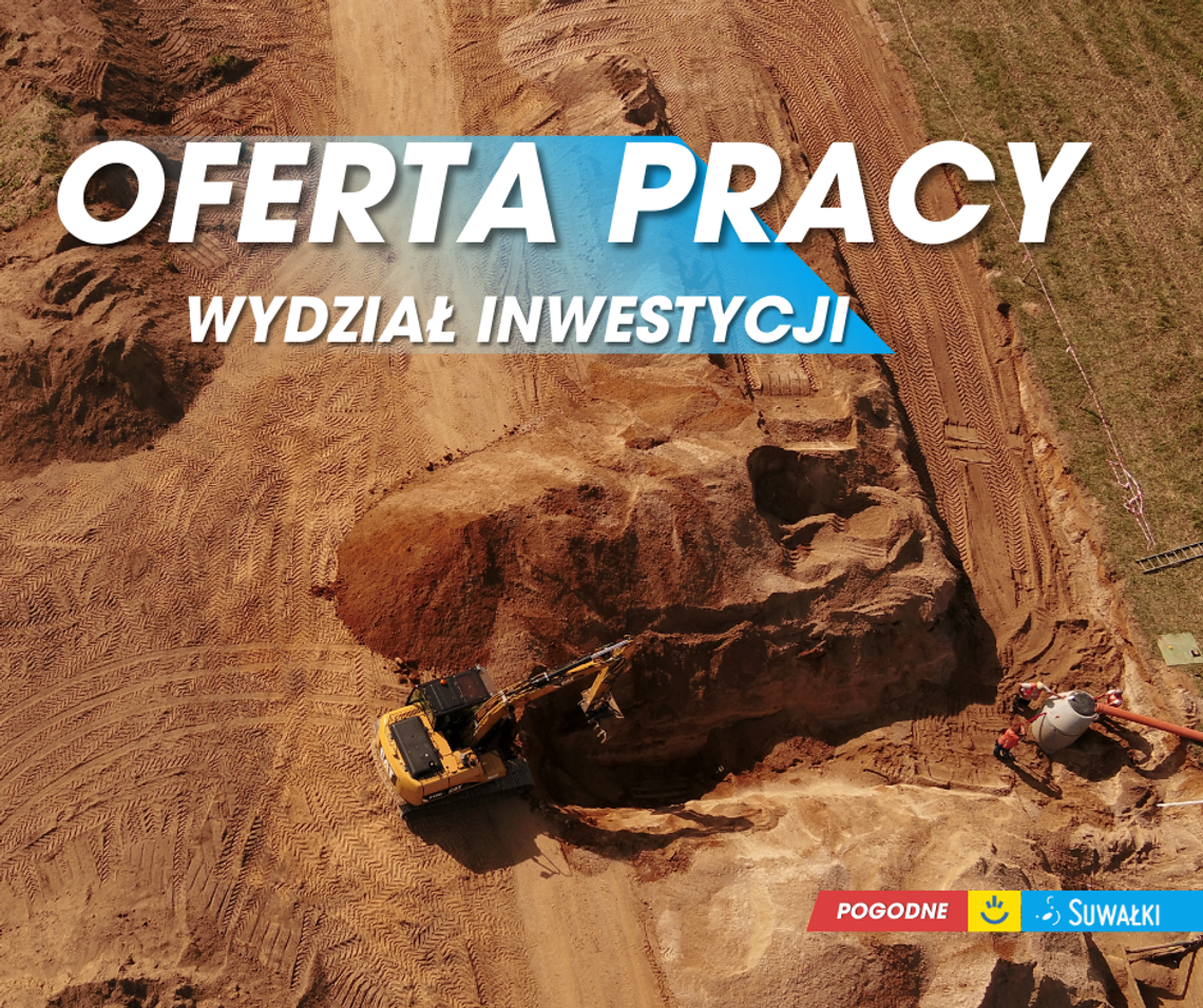 🏗️ Nabór na inspektora nadzoru robót drogowych w Wydziale Inwestycji – ruszył! 🏗️ Nabór na inspektora nadzoru robót drogowych w Wydziale Inwestycji – ruszył!