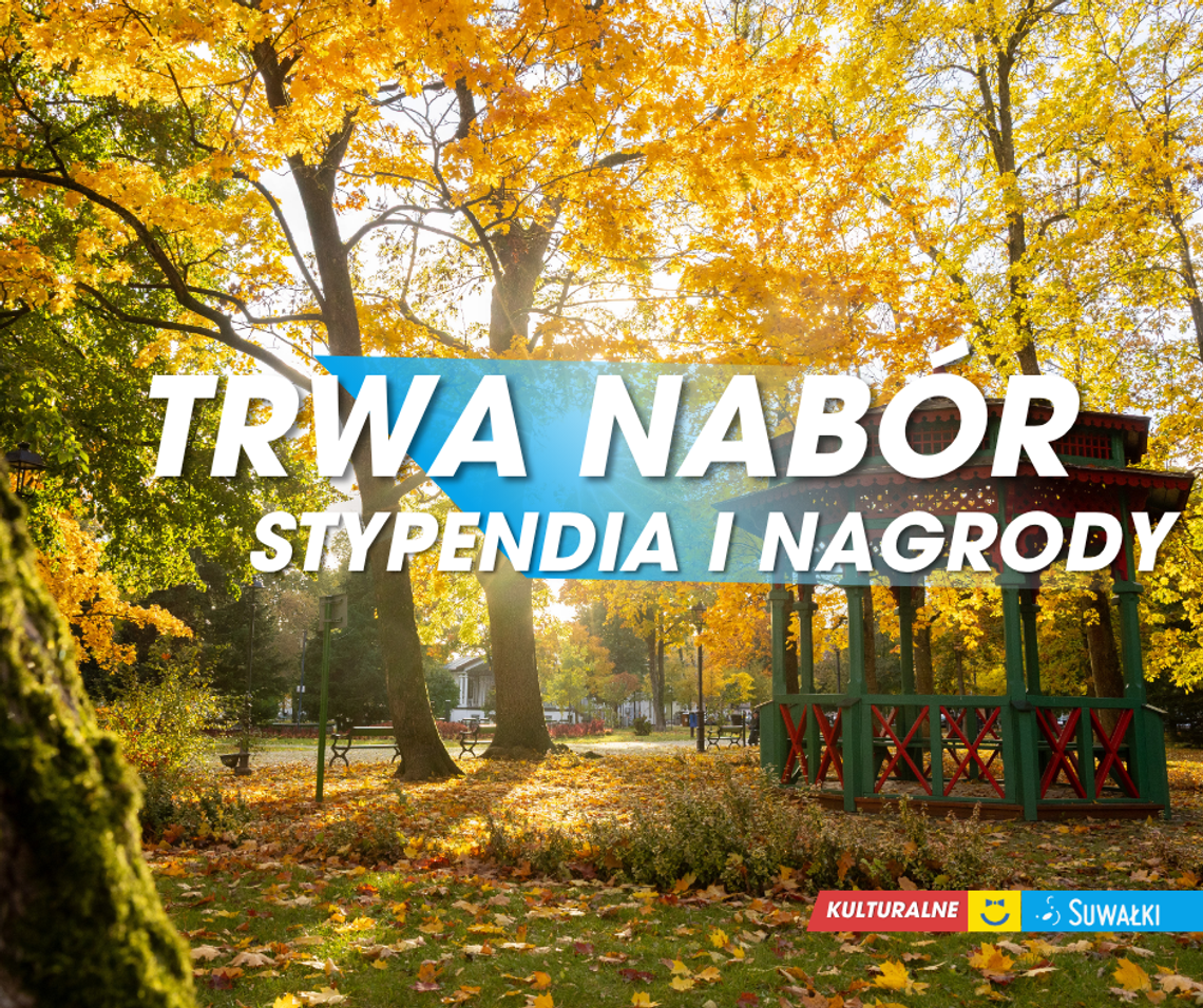 🎨 Nabór wniosków o stypendia i nagrody w dziedzinie kultury – ruszył jesienny nabór w Suwałkach