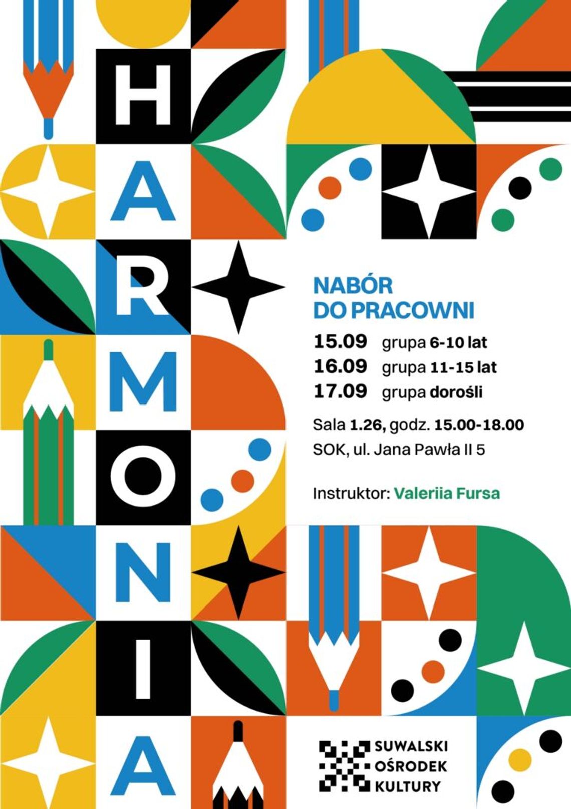 🎨 Nabory do pracowni SOK na rok 2025/2026 – śpiew, taniec, plastyka i ceramika!