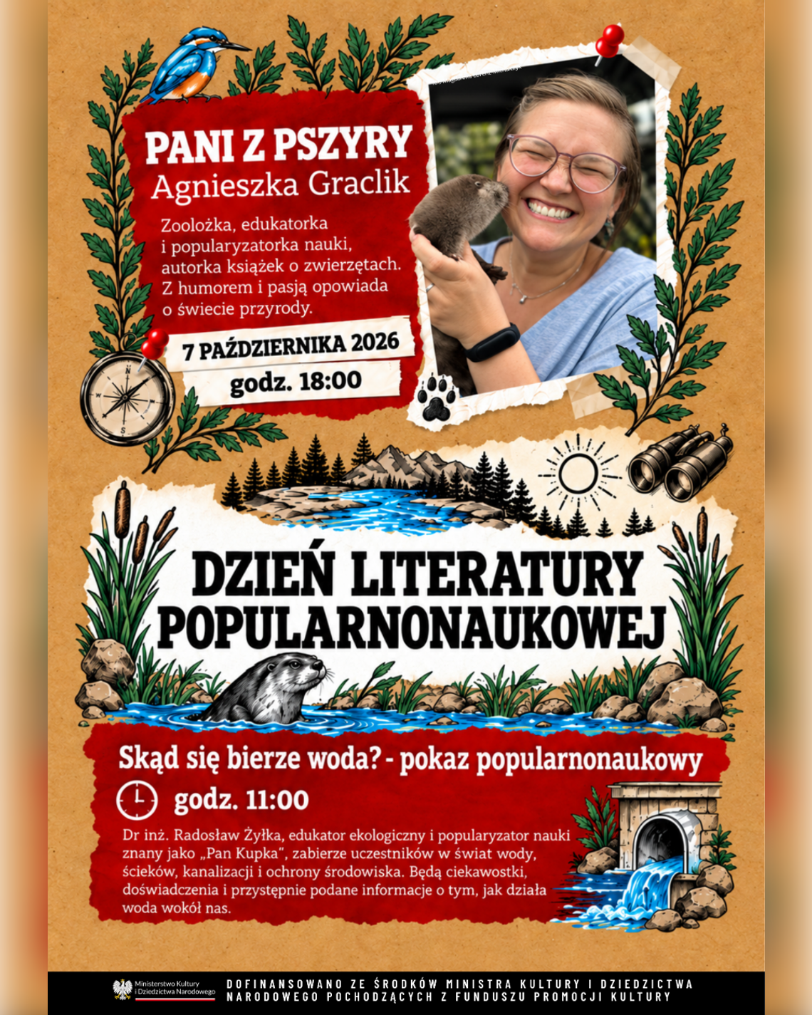 Nauka bez nudy! Pani z Pszyry i „Pan Kupka” w Książnicy Podlaskiej Nauka bez nudy! Pani z Pszyry i „Pan Kupka” w Książnicy Podlaskiej
