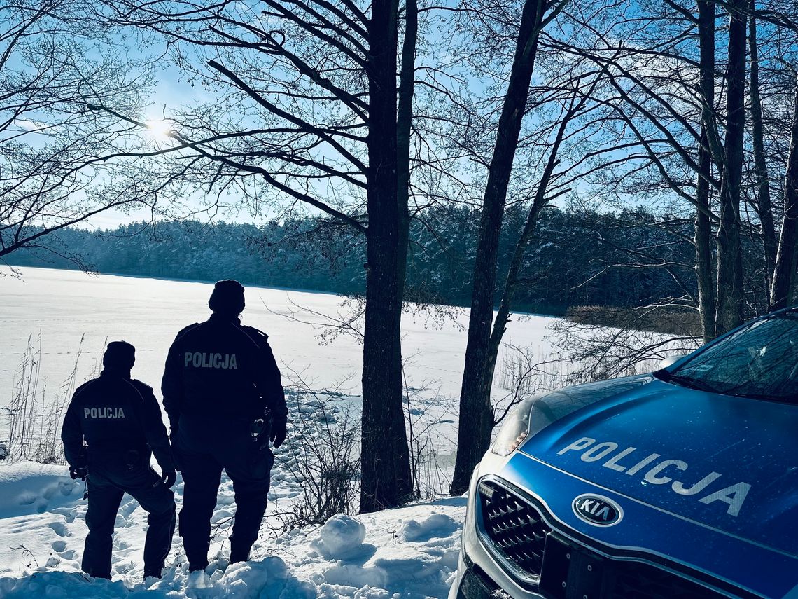 Nie ryzykuj! nie wchodź na lód