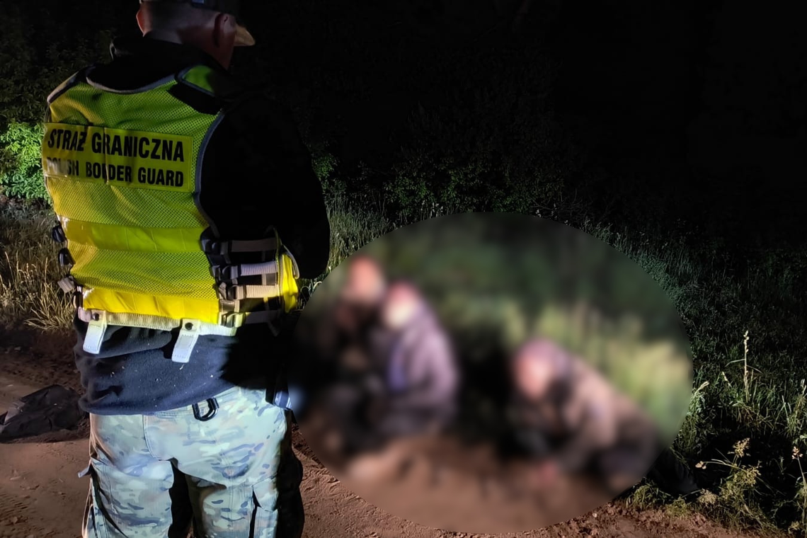 Nielegalnie przekroczyli granicę polsko-litewską. Zostali zatrzymani przez Straż Graniczną