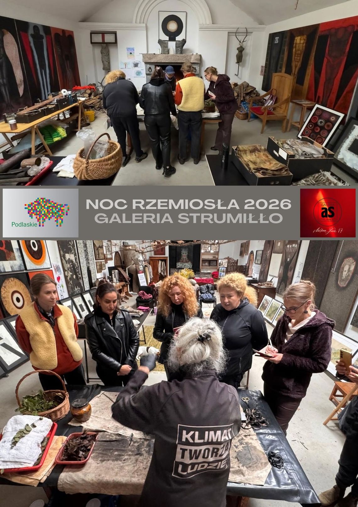 Noc Rzemiosła w Galerii Strumiłło. Rośliny stały się medium artystycznym Noc Rzemiosła w Galerii Strumiłło. Rośliny stały się medium artystycznym