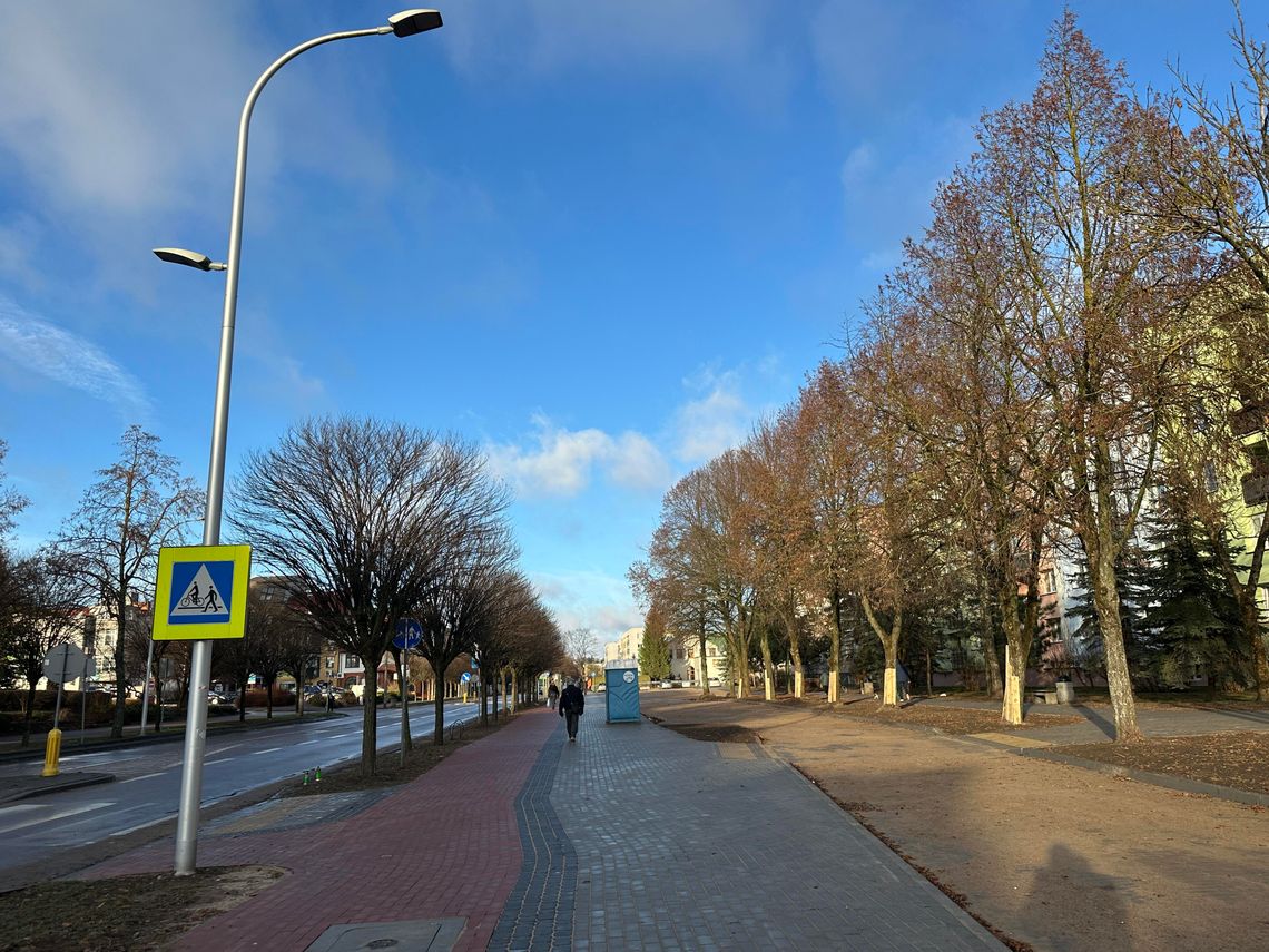Nowa przestrzeń przy ul. Noniewicza. Więcej miejsca dla pieszych i rowerzystów Nowa przestrzeń przy ul. Noniewicza. Więcej miejsca dla pieszych i rowerzystów