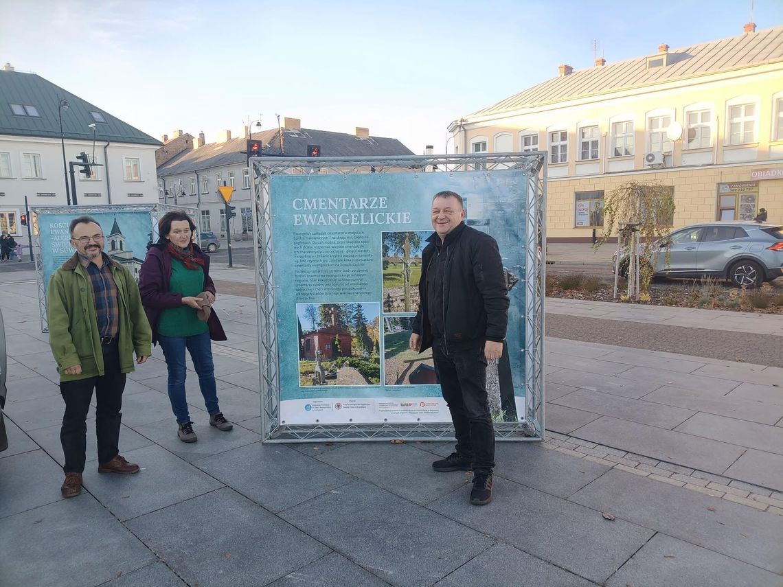 Nowa wystawa w centrum Suwałk: „Ewangelicy na Suwalszczyźnie”