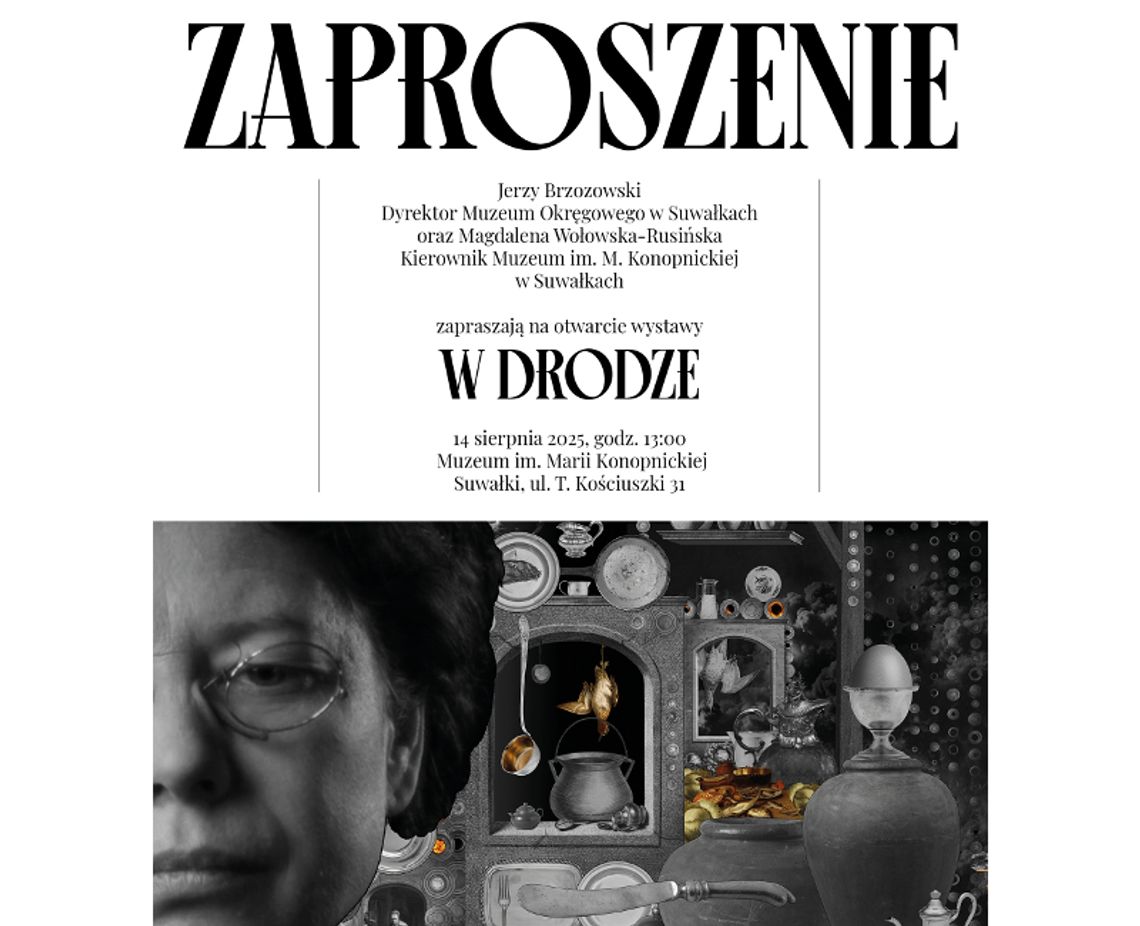 🖼️ Nowa wystawa w Suwałkach – „W DRODZE” w Muzeum im. Marii Konopnickiej