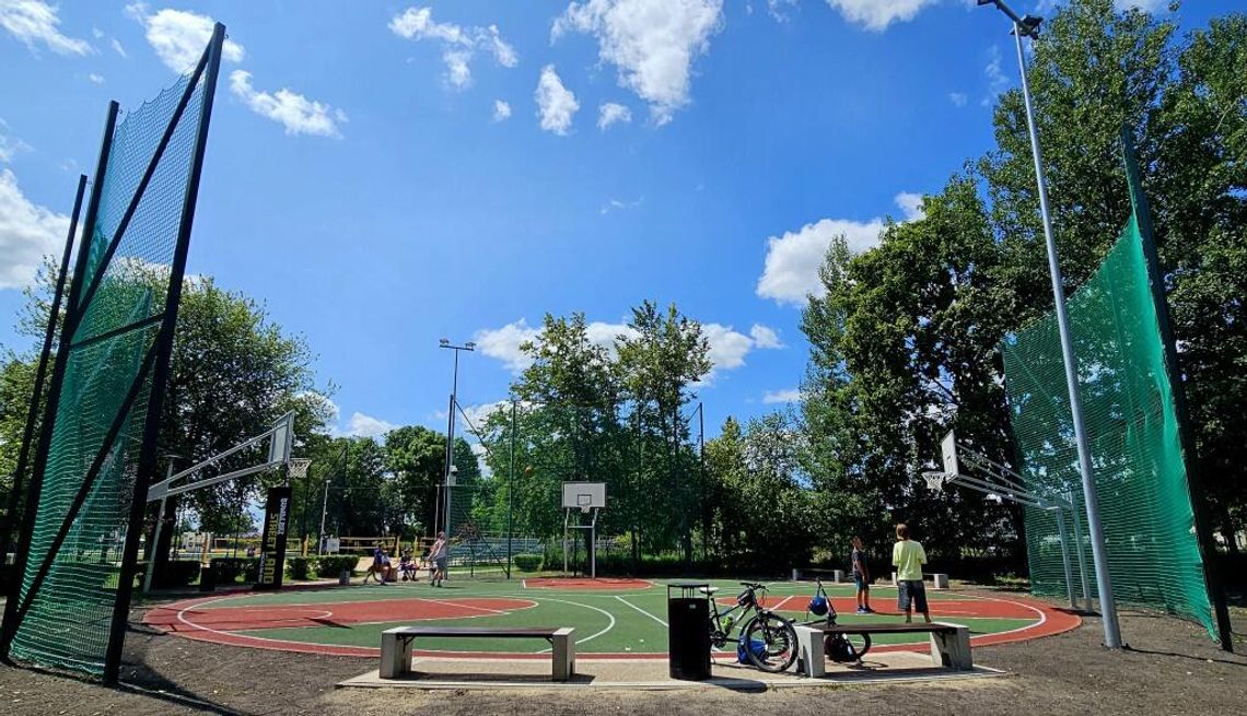 Nowe boisko do streetballa nad Zalewem już otwarte!
