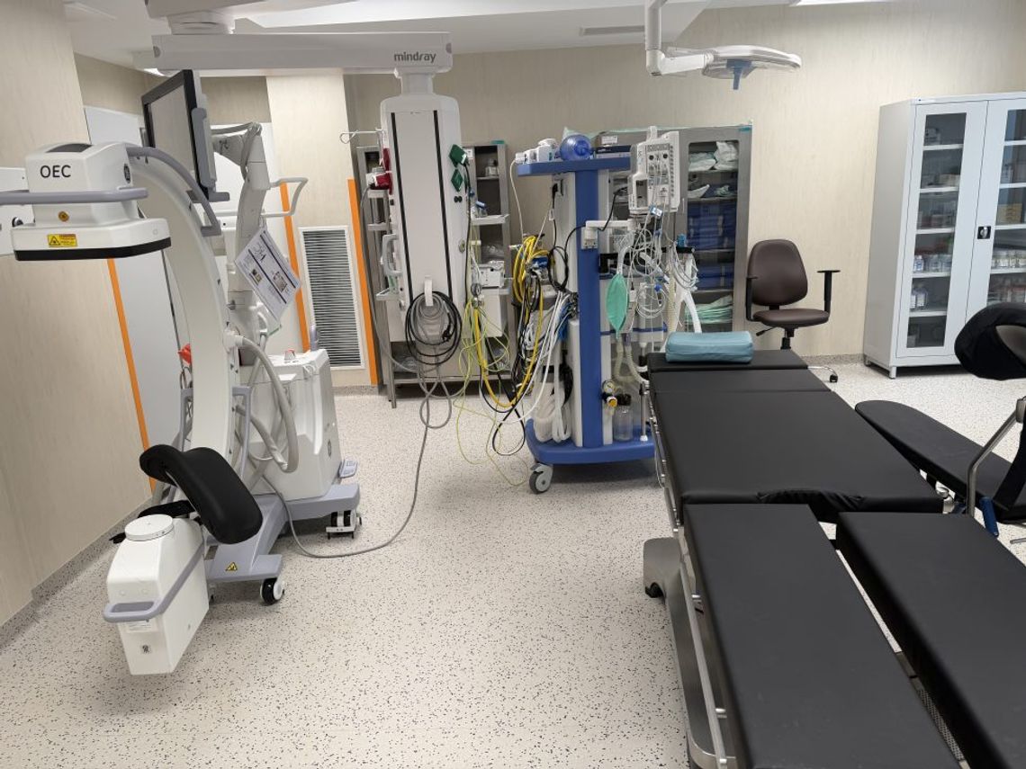 Nowoczesne sale zabiegowe na Oddziale Urologicznym