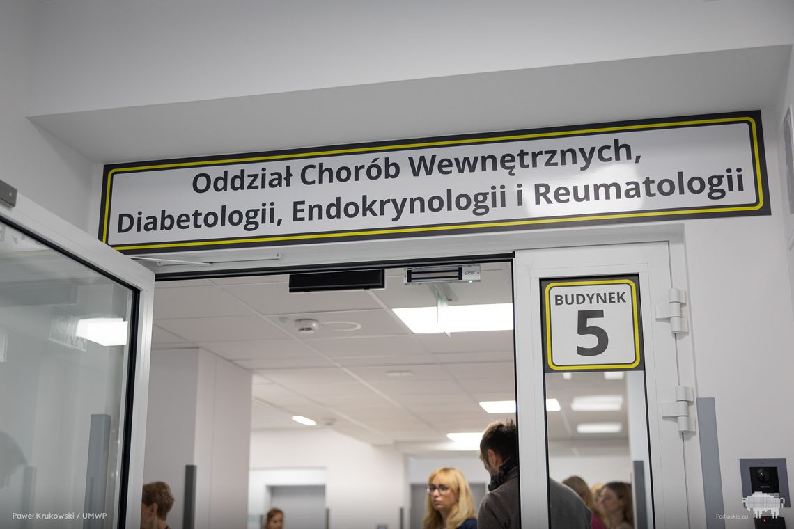 Nowoczesny oddział otwarty w Szpitalu Wojewódzkim w Białymstoku. Inwestycja za ponad 11 mln zł zakończona