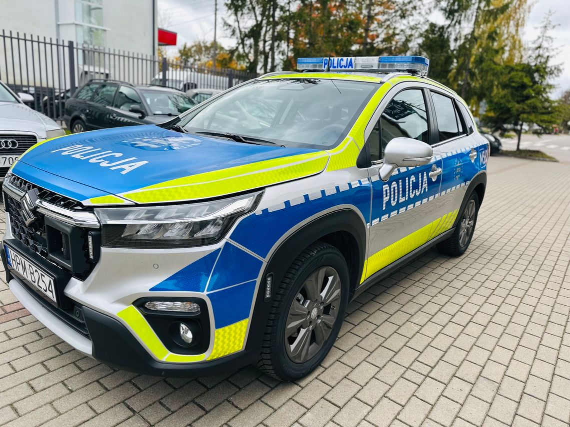 🚔 Nowy radiowóz w sejneńskiej komendzie 🚔 Nowy radiowóz w sejneńskiej komendzie