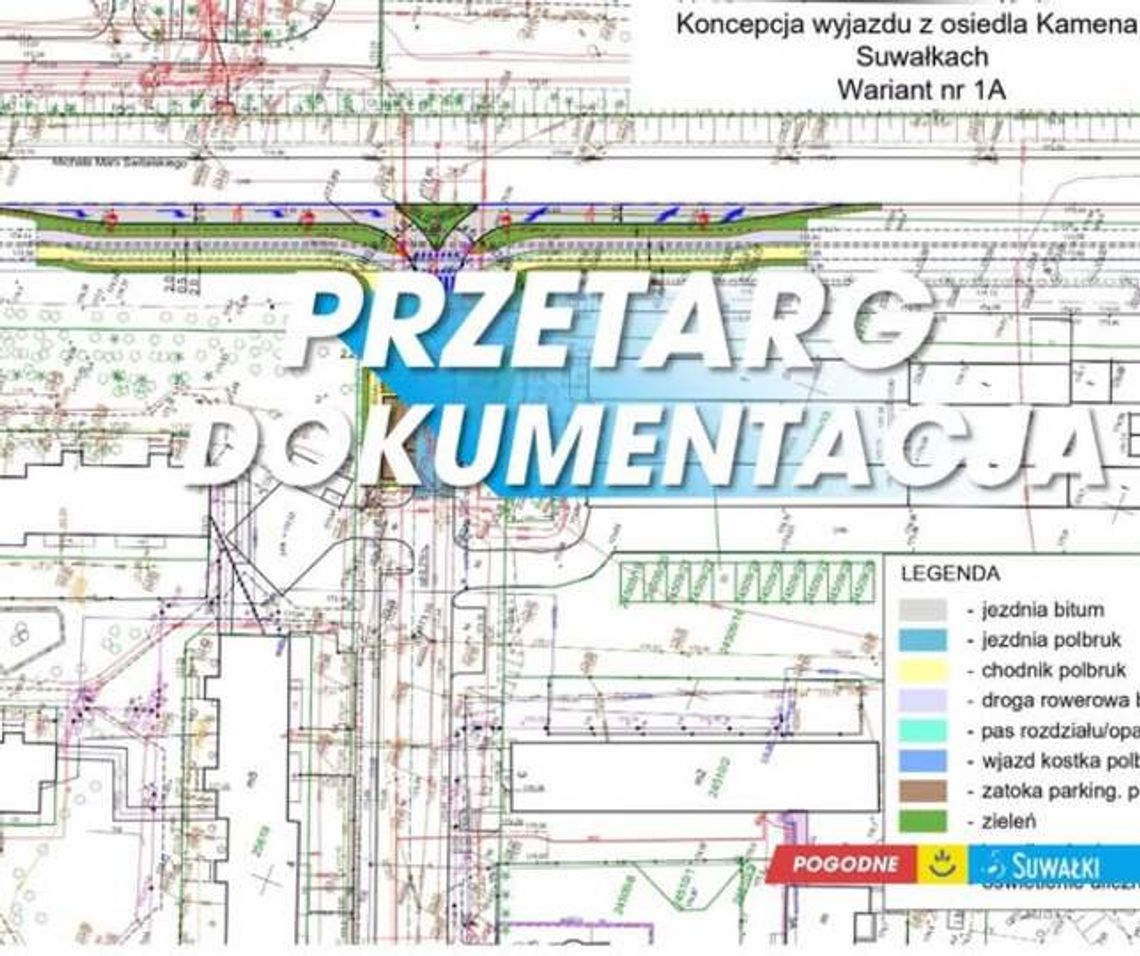 Nowy wjazd na osiedle Kamena coraz bliżej. Suwałki wybrały wykonawcę dokumentacji Nowy wjazd na osiedle Kamena coraz bliżej. Suwałki wybrały wykonawcę dokumentacji