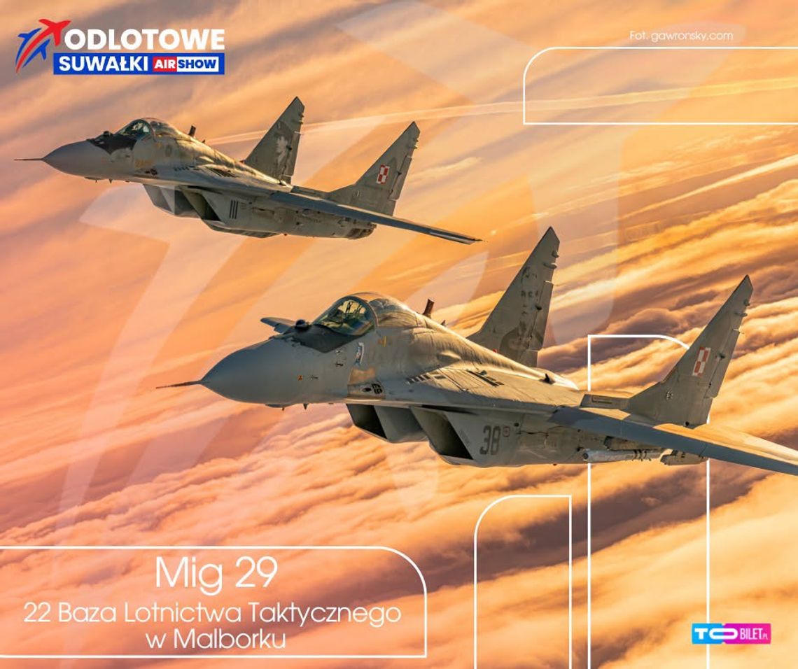 ✈️ Odlotowe Suwałki AIR SHOW 2026 – pełen line-up już znamy!