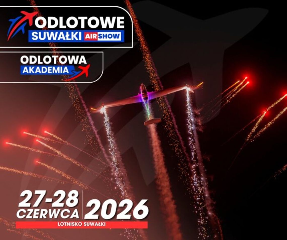 Odlotowe Suwałki Air Show 2026. Rusza sprzedaż biletów – znamy ceny i szczegóły