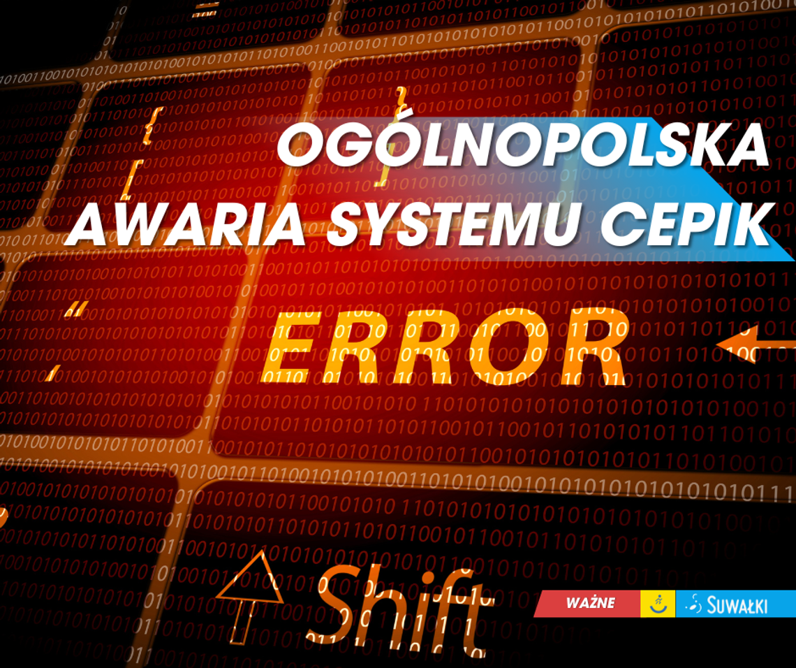 Ogólnopolska awaria systemu CEPIK – możliwe utrudnienia w Wydziale Komunikacji 🚗📉