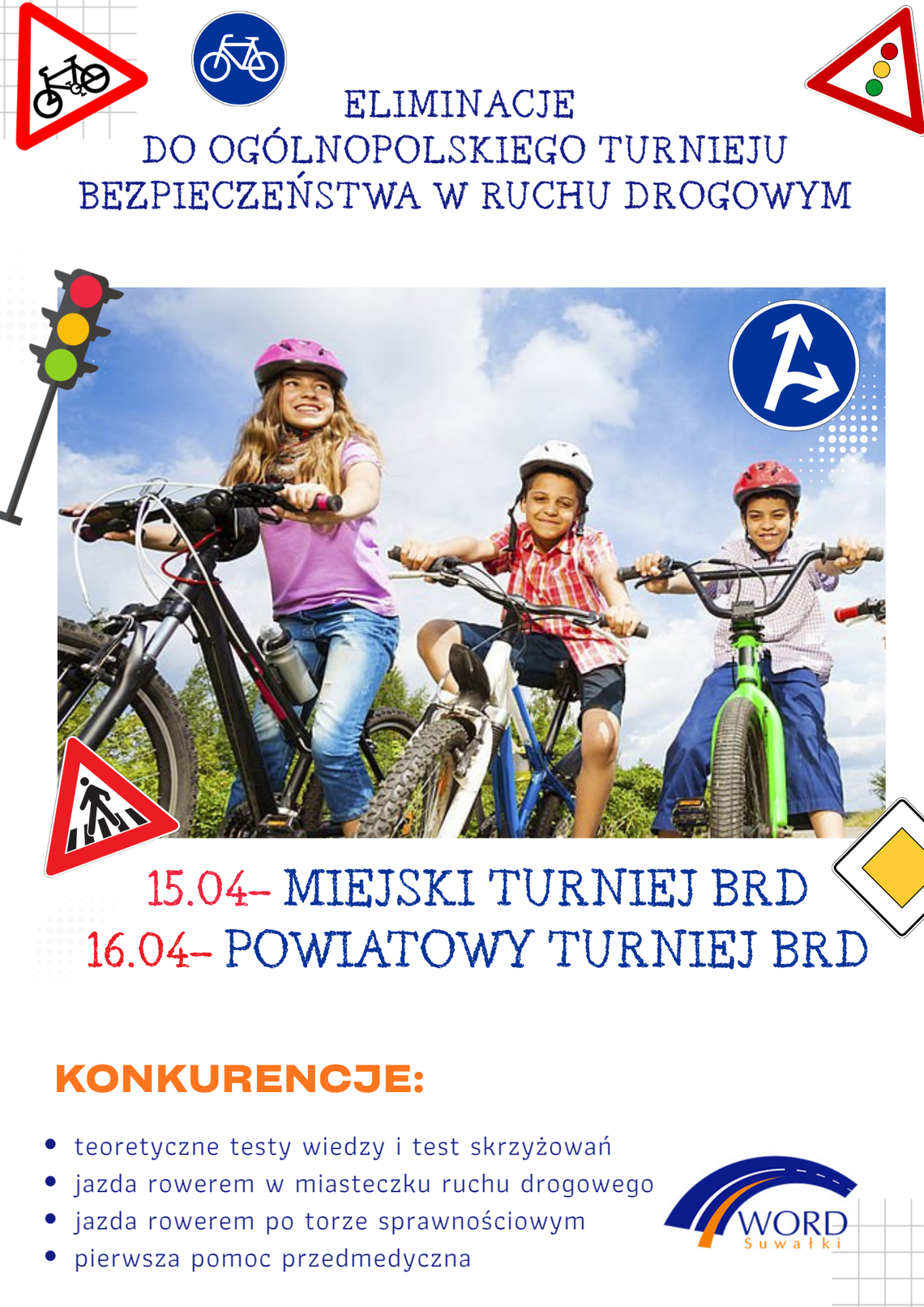 Ogólnopolski Turniej BRD w Suwałkach. Uczniowie szkół podstawowych staną do rywalizacji