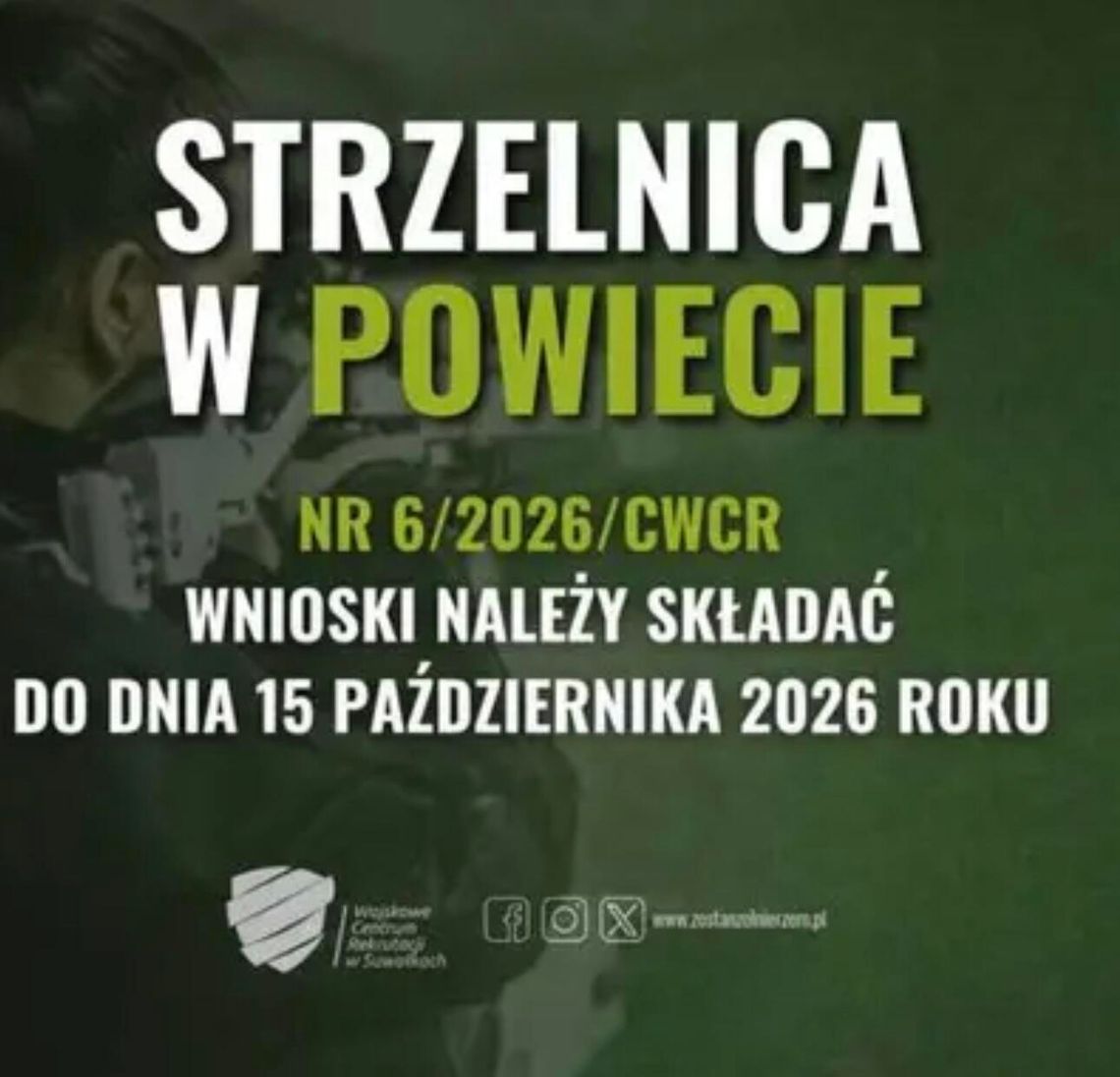 Ostatni dzwonek dla samorządów. Do 15 października można składać wnioski na program „Strzelnica w Powiecie” Ostatni dzwonek dla samorządów. Do 15 października można składać wnioski na program „Strzelnica w Powiecie”