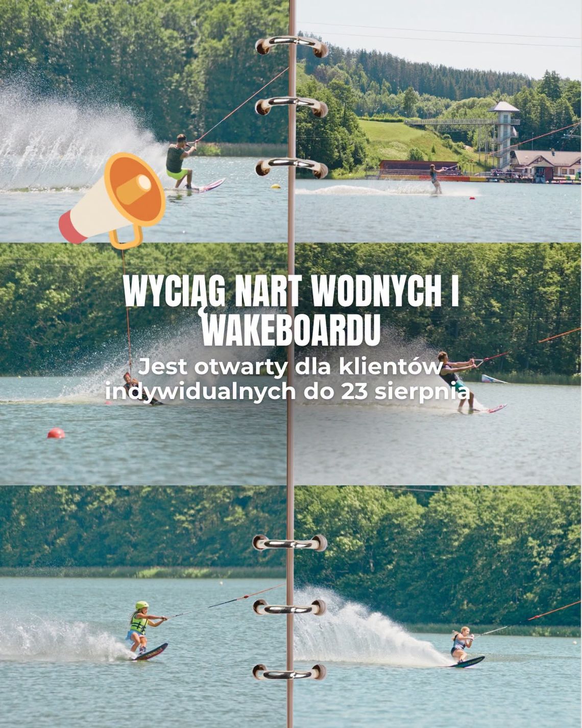 Ostatni moment na narty wodne i wakeboard! Wyciąg w Szelmencie robi przerwę Ostatni moment na narty wodne i wakeboard! Wyciąg w Szelmencie robi przerwę