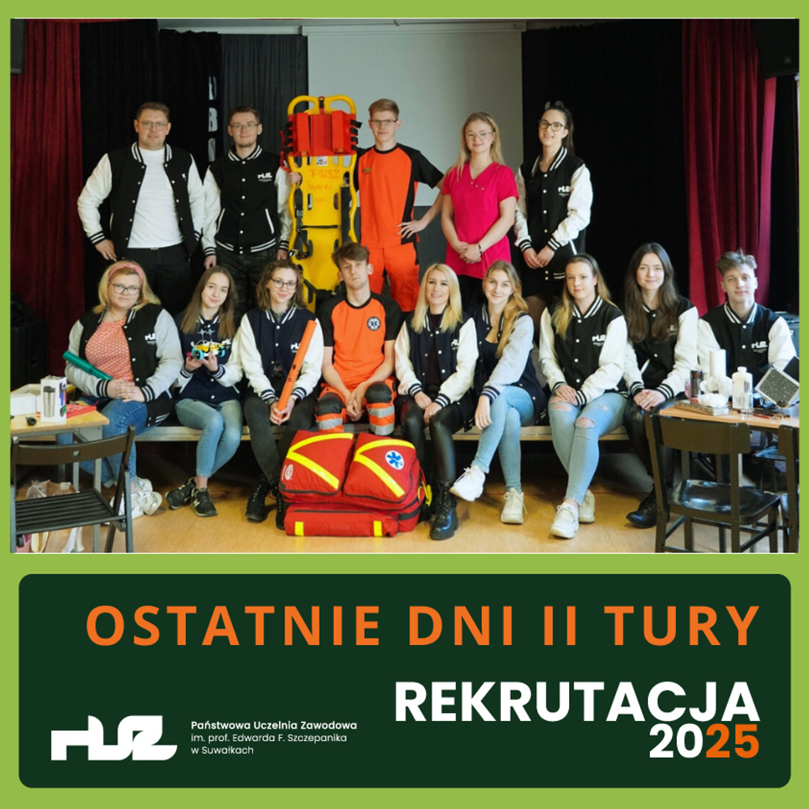 🔔 OSTATNIE DNI REKRUTACJI NA STUDIA W PUZ W SUWAŁKACH!