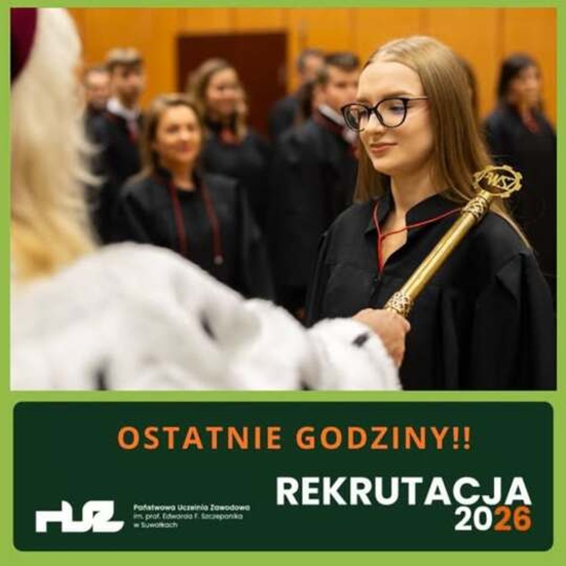 Ostatnie godziny rekrutacji. Jeszcze dziś można zapisać się na bezpłatne studia Ostatnie godziny rekrutacji. Jeszcze dziś można zapisać się na bezpłatne studia