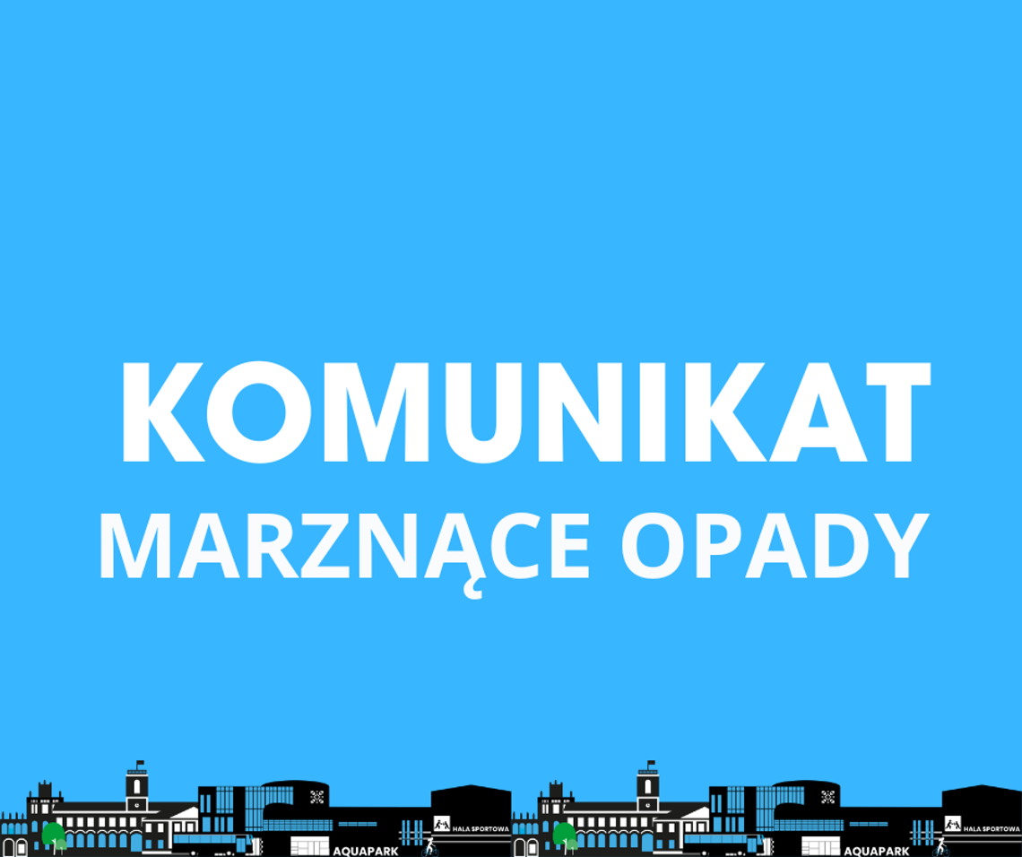 ⚠️ Ostrzeżenie meteorologiczne – marznące opady (2. stopień)